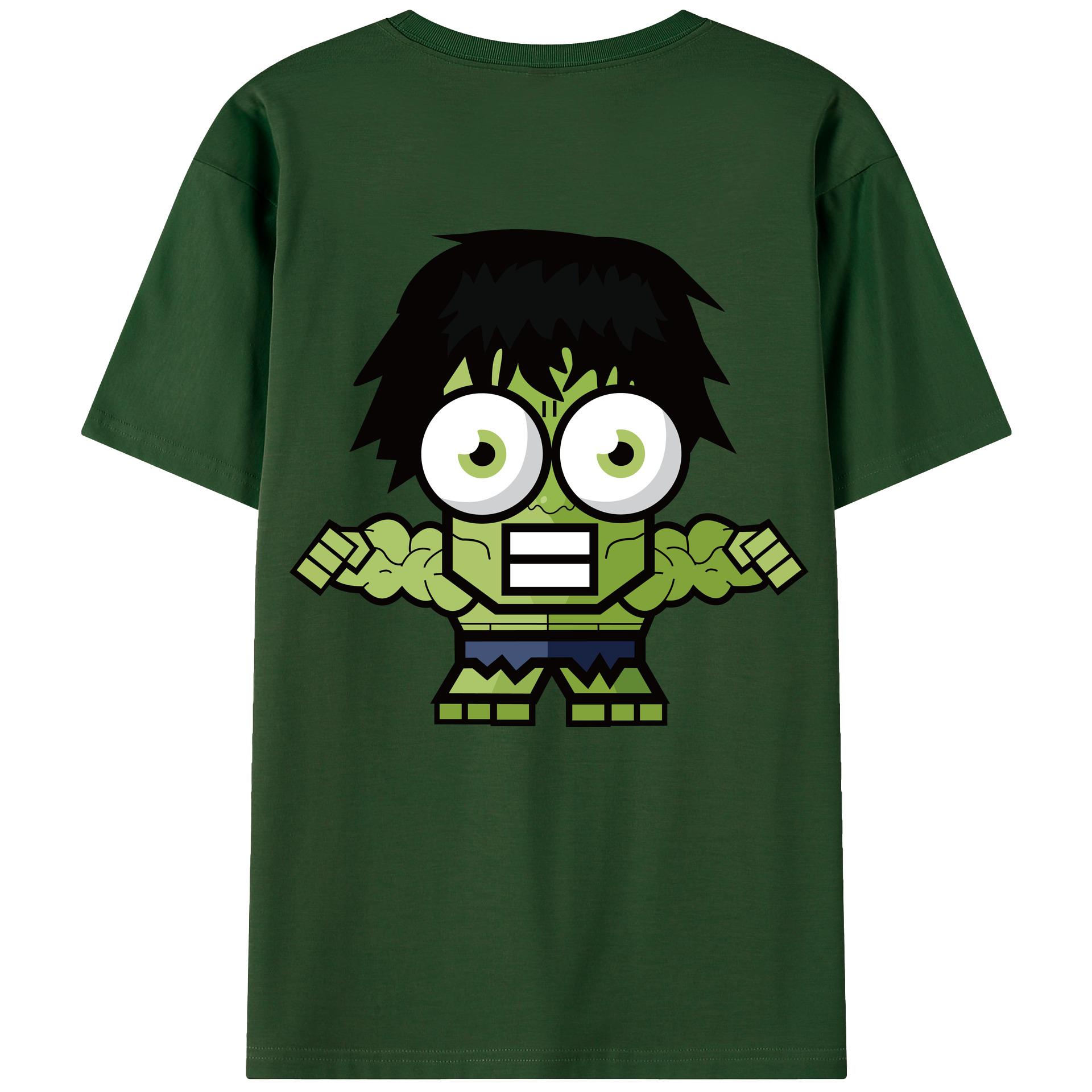 （画像用） アベンジャーズ The Avengers 綿100％半袖Tシャツ（背面プリント）